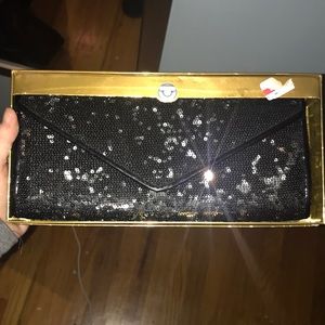 Big Buddha Sparkly Clutch